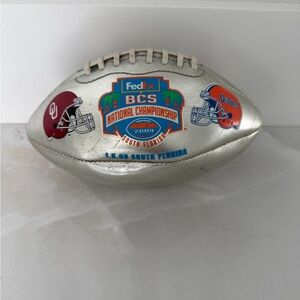 2009 BCS National Championship Game Florida vs Oklahoma Commemorative Football